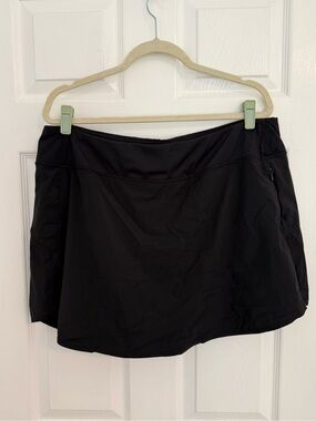 Knix Women’s xl Black LINED Athletic Skort